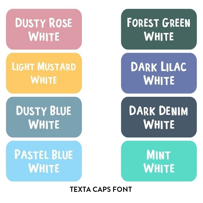 Name Labels - VALUE PACK Mixed FULL COLOUR - Arlo & Co