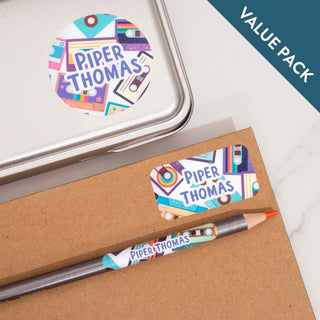 Name Labels - VALUE PACK Mixed PATTERN - Arlo & Co