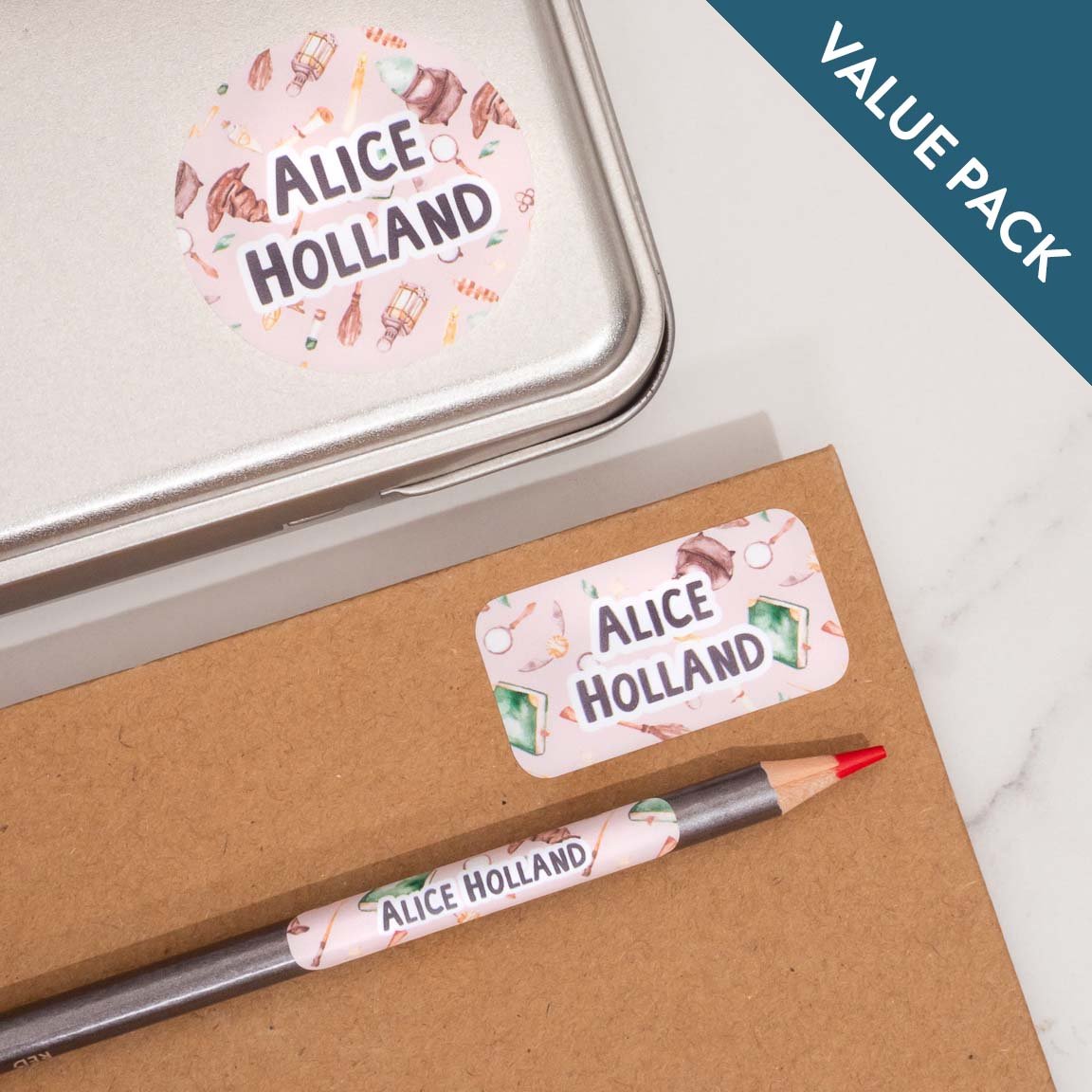 Name Labels - VALUE PACK Mixed PATTERN - Arlo & Co