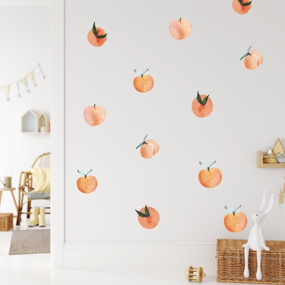 Peaches Wall Decal Set - Arlo & Co