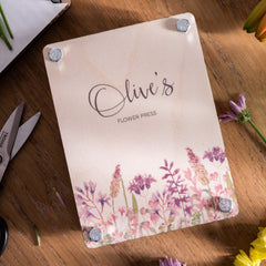 Personalised Flower Press - Arlo & Co
