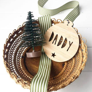 Personalised Ornament - Capitals Font - Arlo & Co