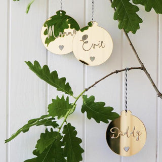 Personalised Ornament - Cursive Font - Arlo & Co