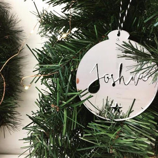 Personalised Ornament - Cursive Font - Arlo & Co