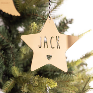 Personalised Star Ornament - Arlo & Co