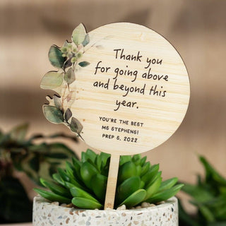 Printed Teacher Planter Stick - Arlo & Co