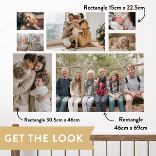 Rectangle Photo Decal Set - 15cm x 22.5cm - Arlo & Co