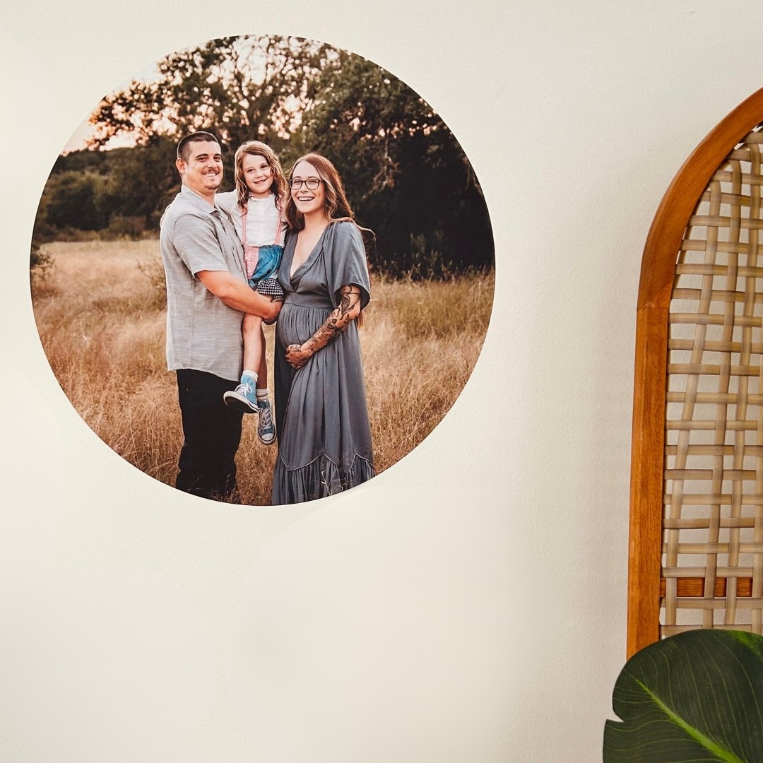 Round Photo Decal - Large - Arlo & Co