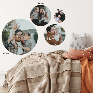 Round Photo Decal Set - 15cm - Arlo & Co