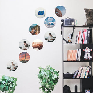 Round Photo Decal Set - 15cm - Arlo & Co