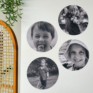 Round Photo Decal Set - 15cm - Arlo & Co