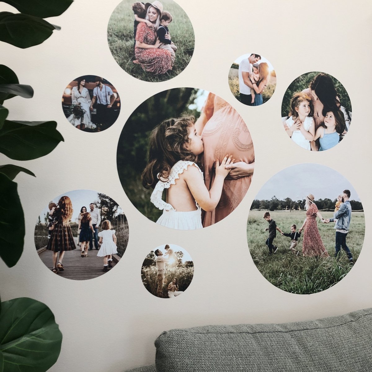 Round Photo Decal Set - Small (X 4) - Arlo and Co
