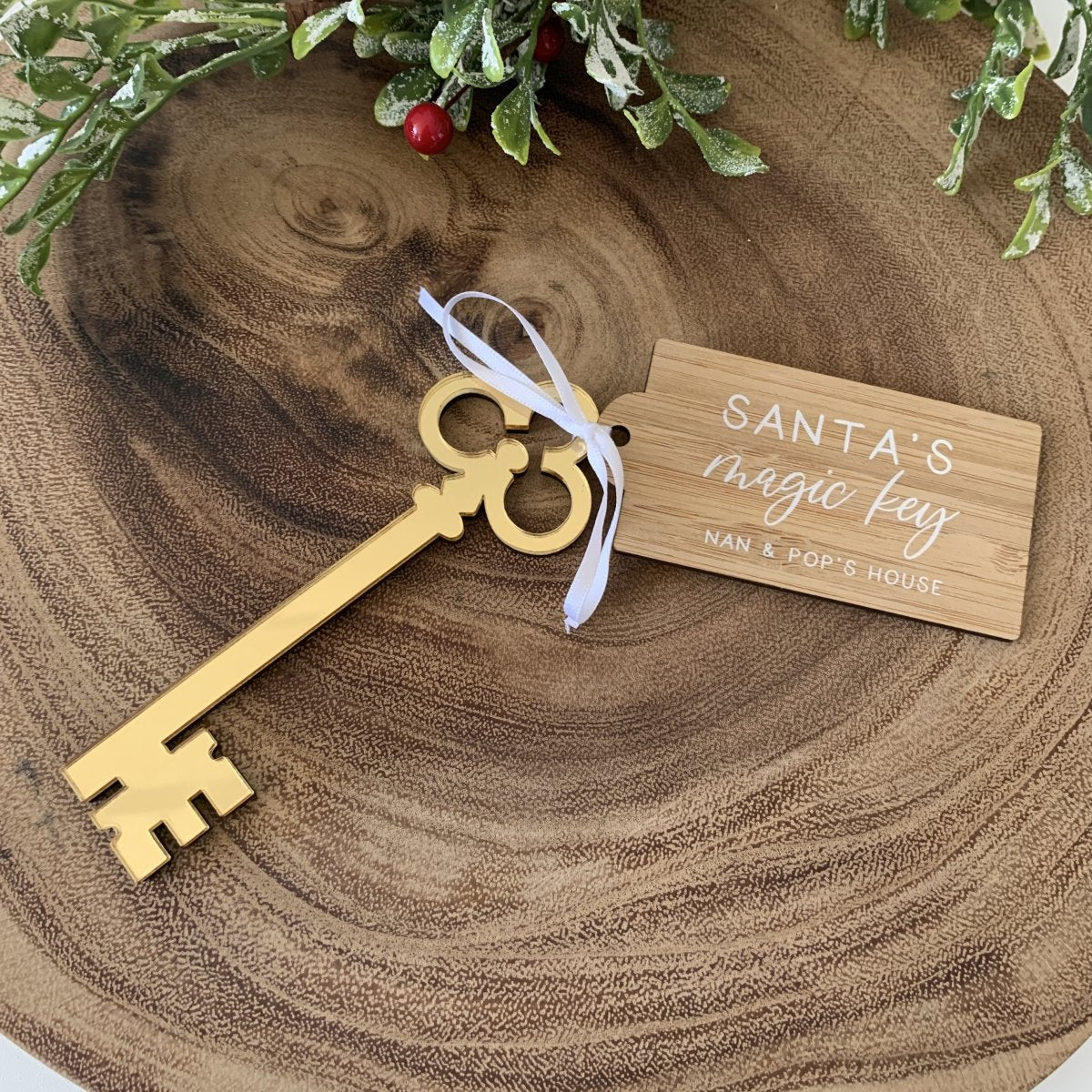 Engraved Products Santa's Magic Key