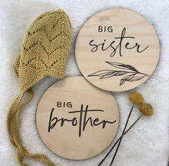 Sibling Announcement Card - Arlo and Co