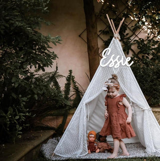 Silver Mirror Name Plaque - 4 Fonts, 3 Sizes - Arlo and Co