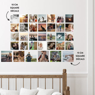 Square Photo Decal Set - 10cm - Arlo & Co
