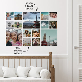 Square Photo Decal Set - 30.5cm - Arlo & Co