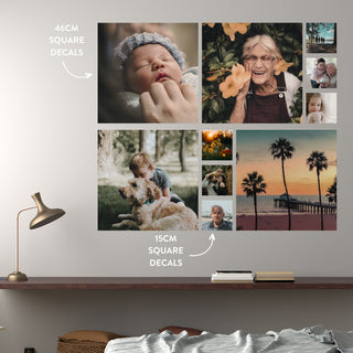 Square Photo Decal - XL 46cm - Arlo & Co