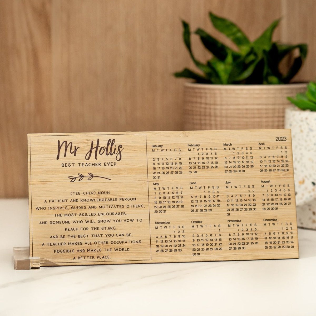 Teacher Desk Calendar Arlo & Co