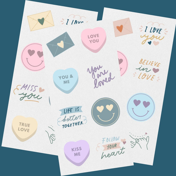 Valentine's Sticker Set